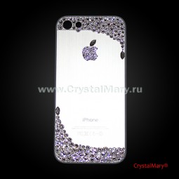 Панель на айфон с россыпью кристаллов Swarovski 