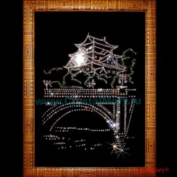 Картина из страз Swarovski: Восточная Ночь 